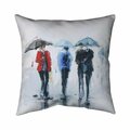 Fondo 26 x 26 in. Spring Shower-Double Sided Print Indoor Pillow FO2793180